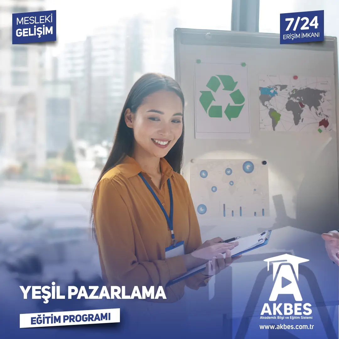 Yeşil Pazarlama Eğitimi ile sürdürülebilirlik odaklı pazarlama stratejileri geliştirerek çevre dostu marka algısı oluşturmayı öğrenin!